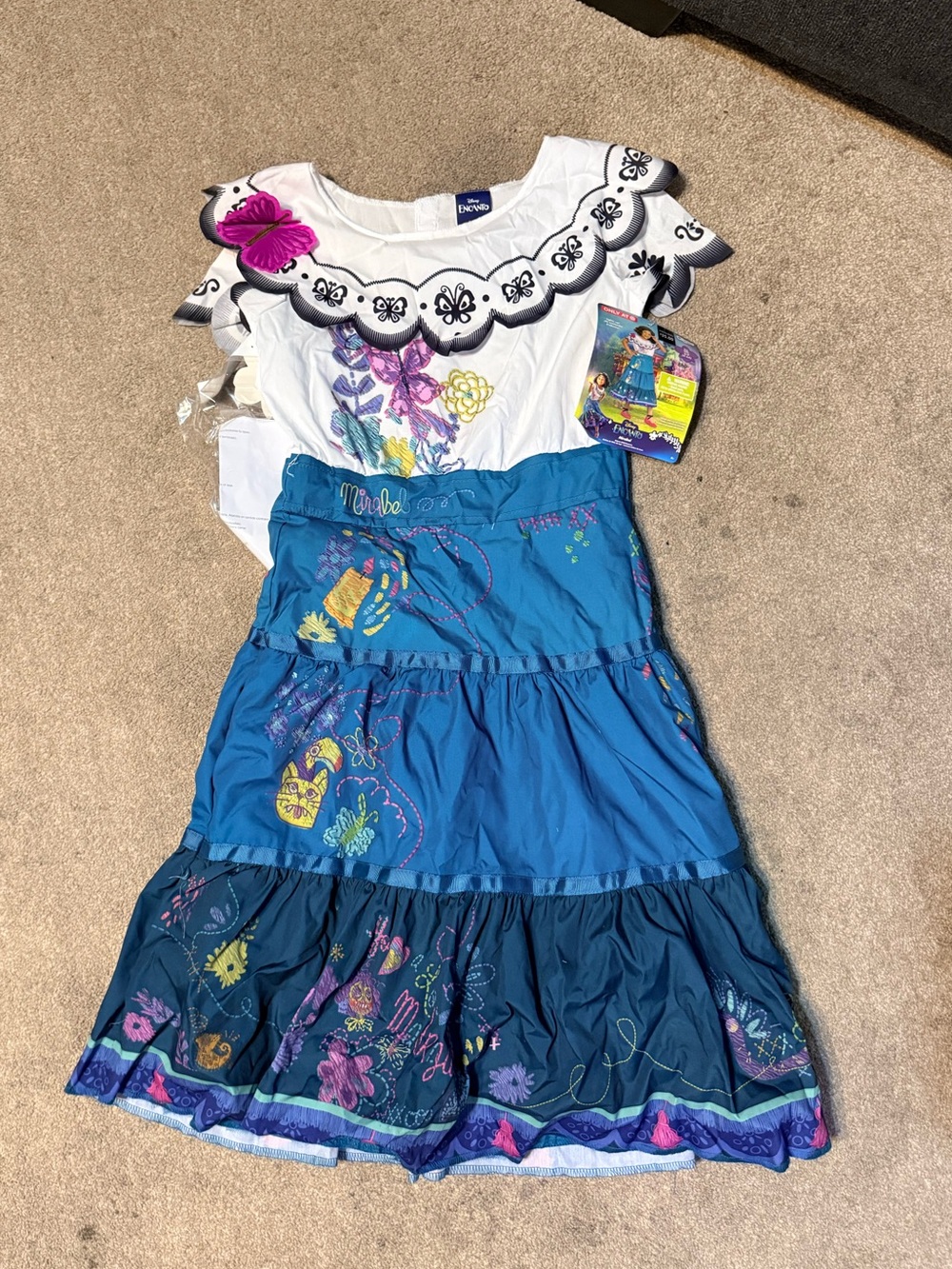 Disney Encanto Maribel Dress Costume Size S (4-6X)